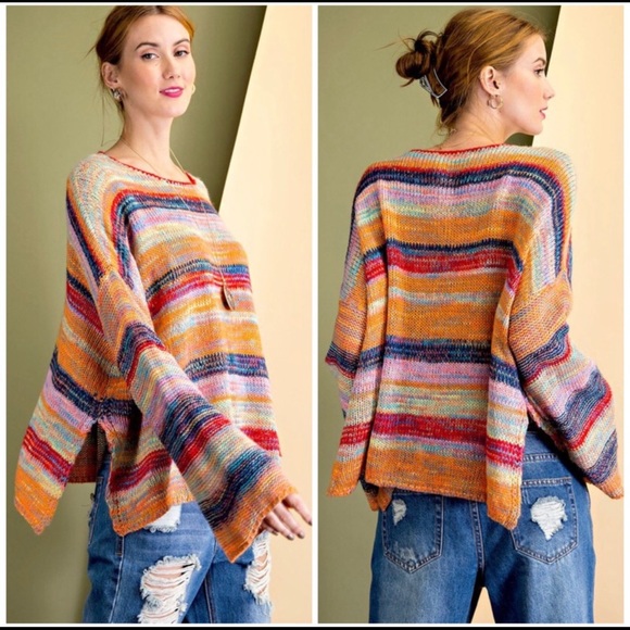 The SANTA FE Multi Color Sweater - Picture 7 of 8